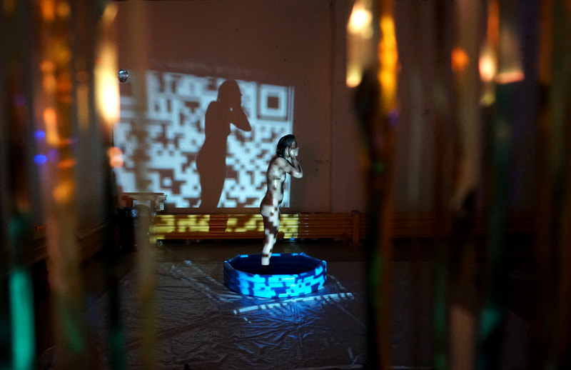 PERFORMANCE IS ALIVE AT SATELLITE ART SHOW NYC 2019 | PHOTO BY RACHEL RAMPLEMAN